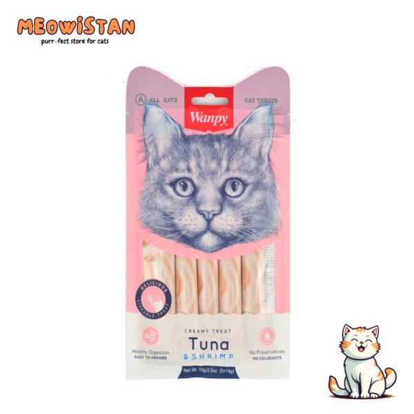 Wanpy Tuna & Shrimp Creamy Treats