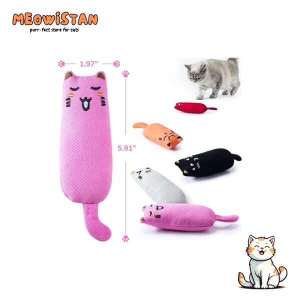 Cat Plush Catnip toy - Image 2
