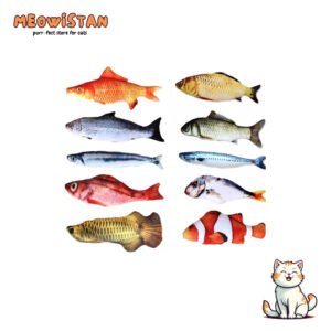 Fish Plush Cat toy
