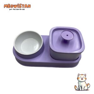 Plastic Bowl with Water Fountain