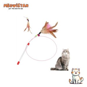 Wired Furry Cat Teaser Stick