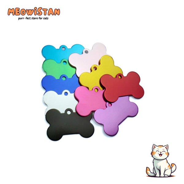 Pet ID Tags - Bone shape