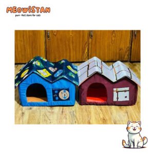Cat Double Hut House